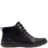 CLARKS WOMENS WATERPROOF LACE ANKLE BOOT - BLACK